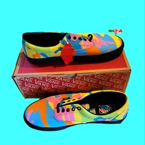 Vans Authentic Multi-Cameo Men Size 11.5 New